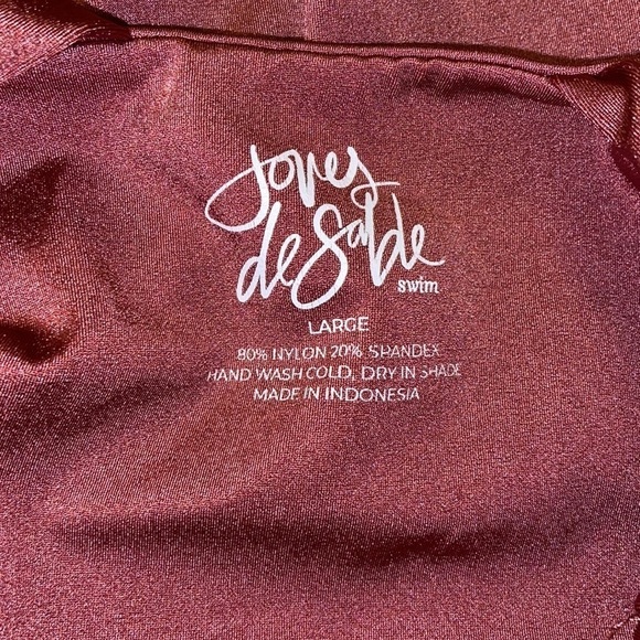 Jous de Sable one piece swimsuit, size large, NWOT - Picture 9 of 9